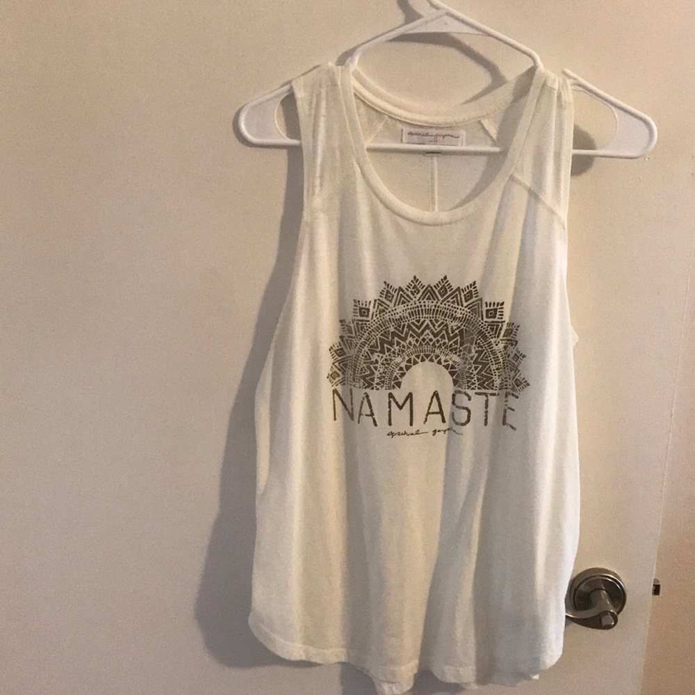 Spiritual Gangster tank worn once